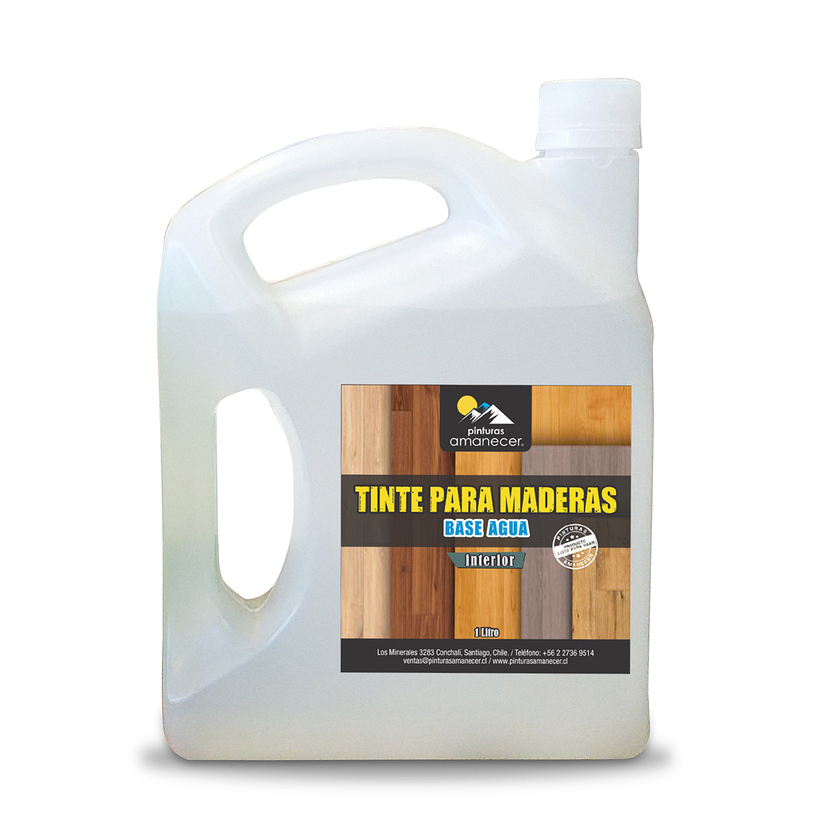 Tinte para madera base agua – Pinturas Amanecer